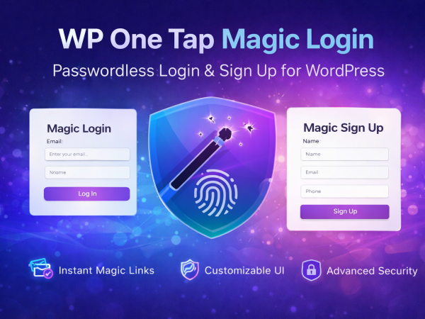 WP One Tap Magic Login