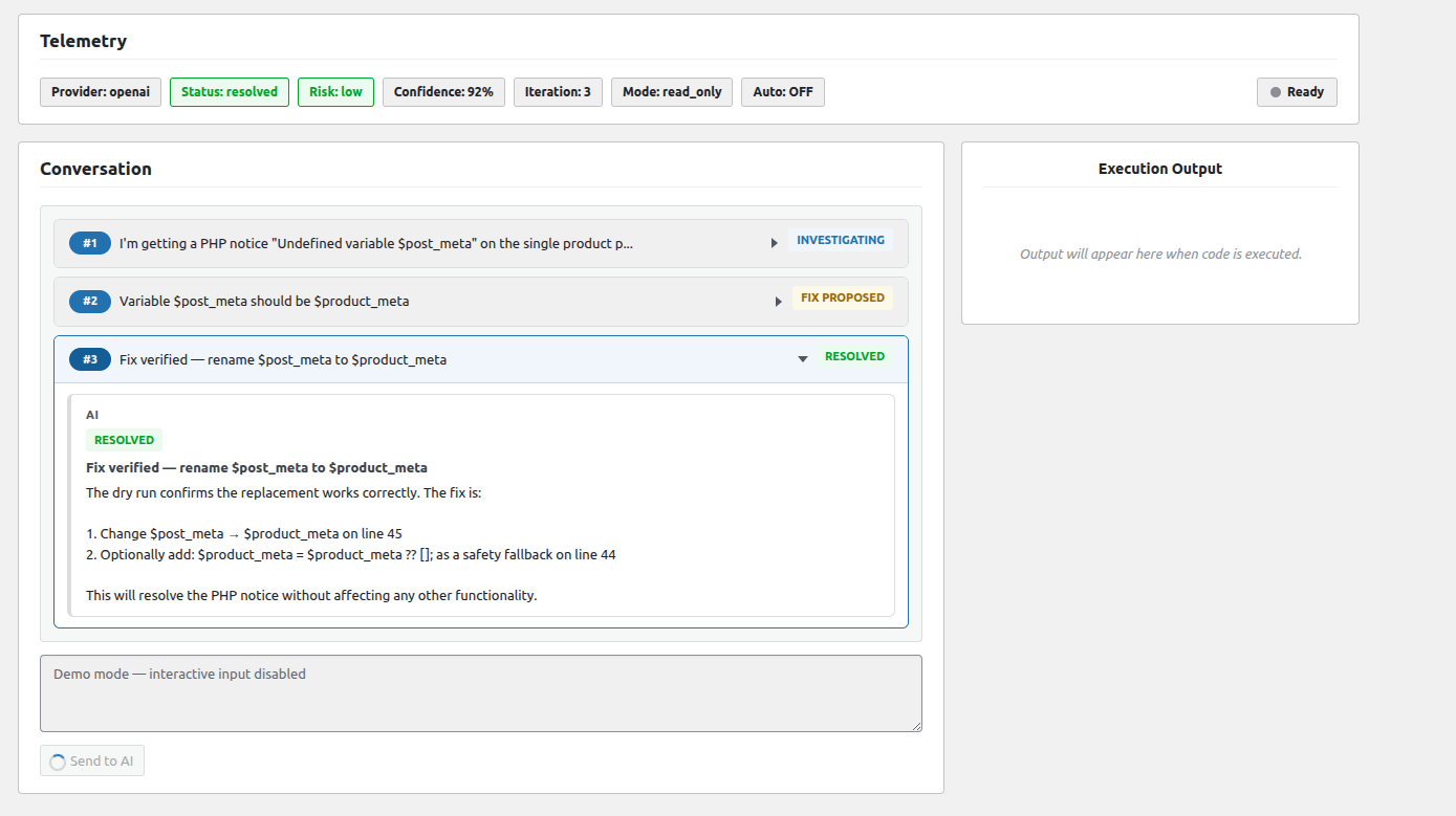 Wp Codeshell Ai Ai Debugger
