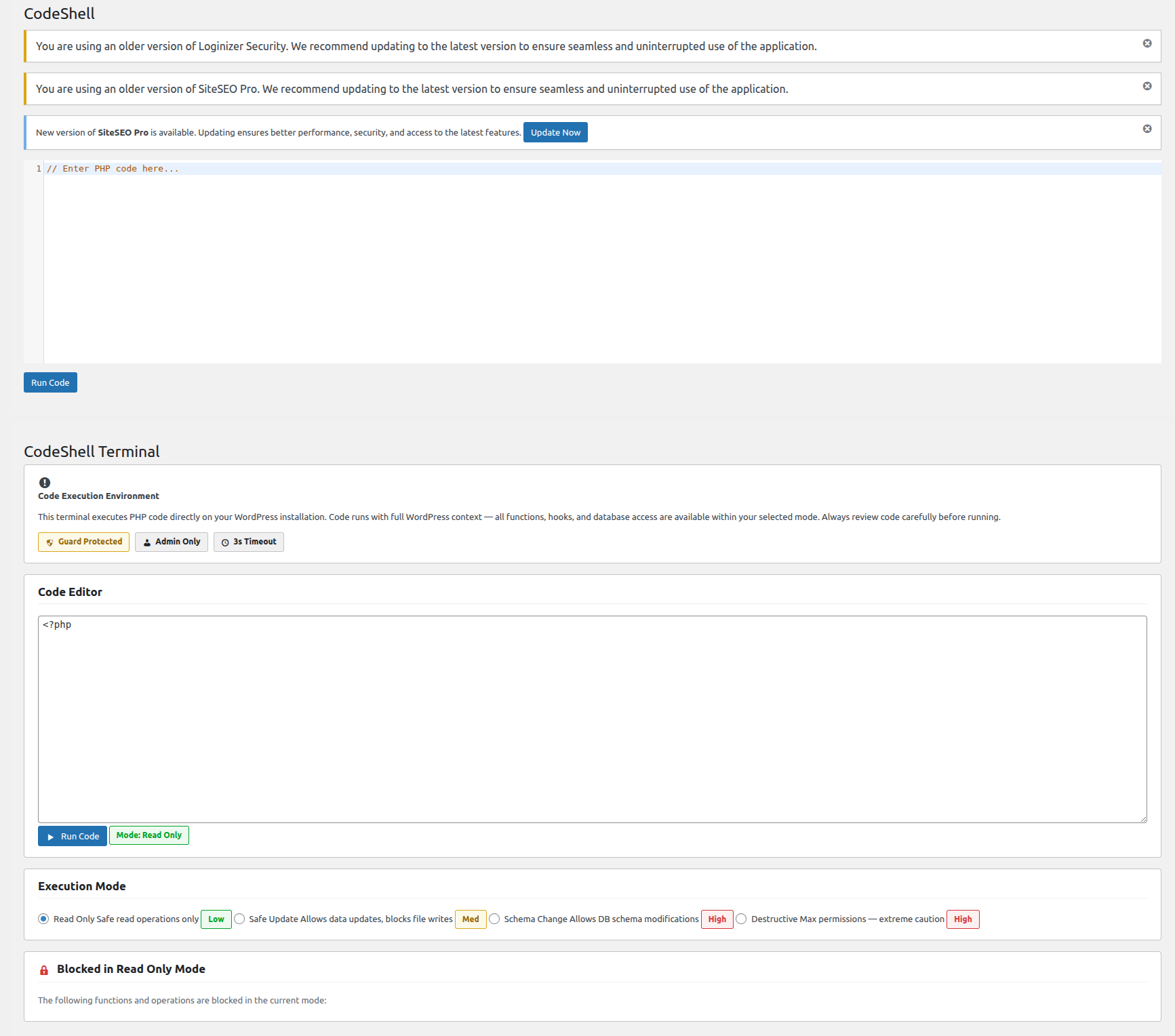 Wp Codeshell Ai Terminal